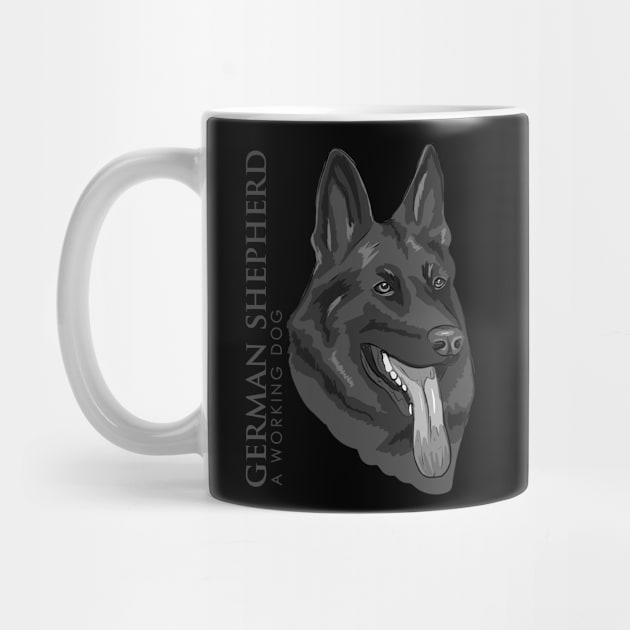 German Shepherd Dog - GSD by Nartissima